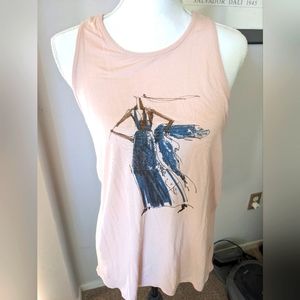 Halston Heritage Fashion Lady Tank Top Medium